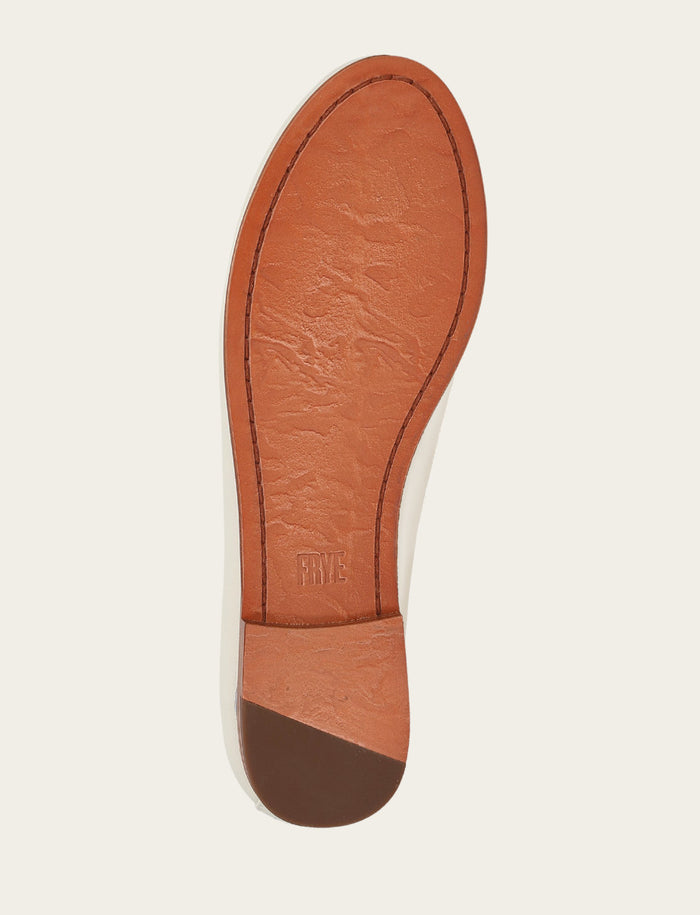 Carson Ballet - White - Sole