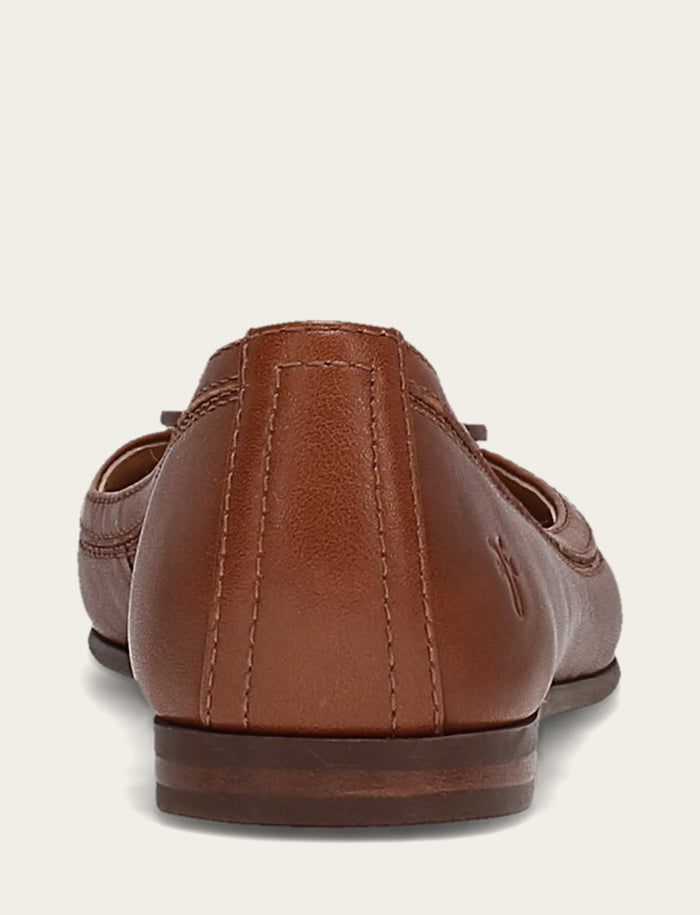 Carson Logo Ballet - Cinnamon - Back