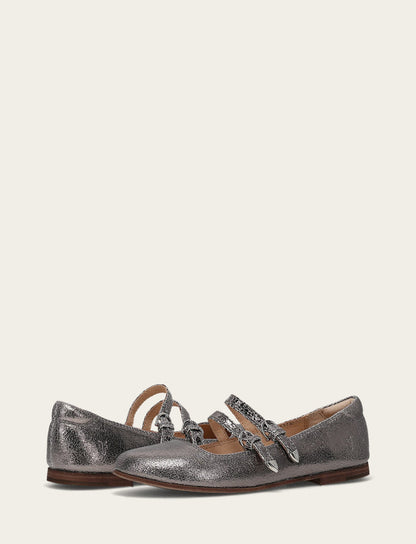 Carson Multi Mary Jane - Gunmetal - Pair