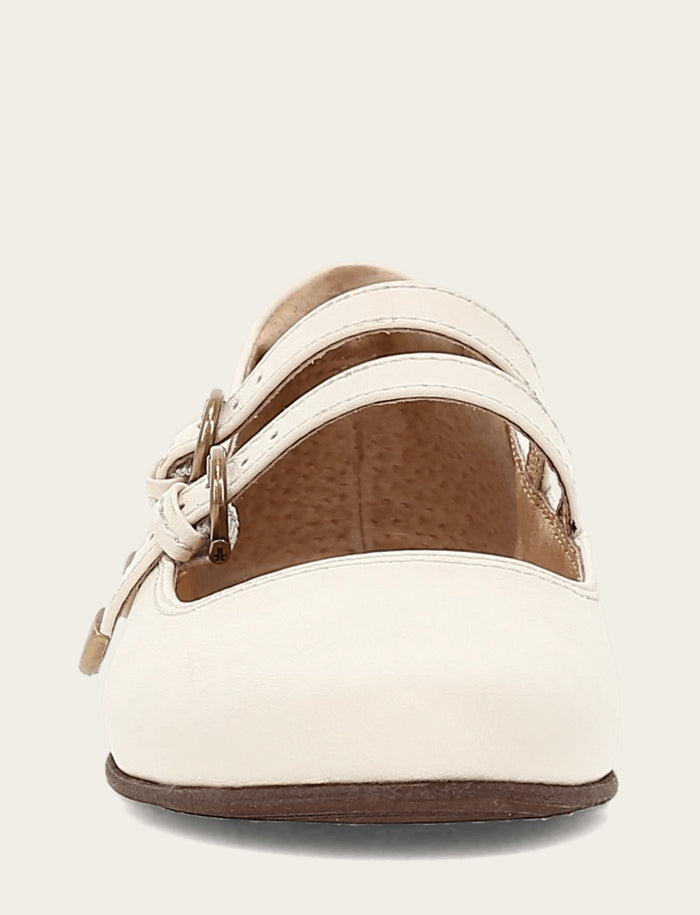 Carson Multi Mary Jane - Ecru - Front