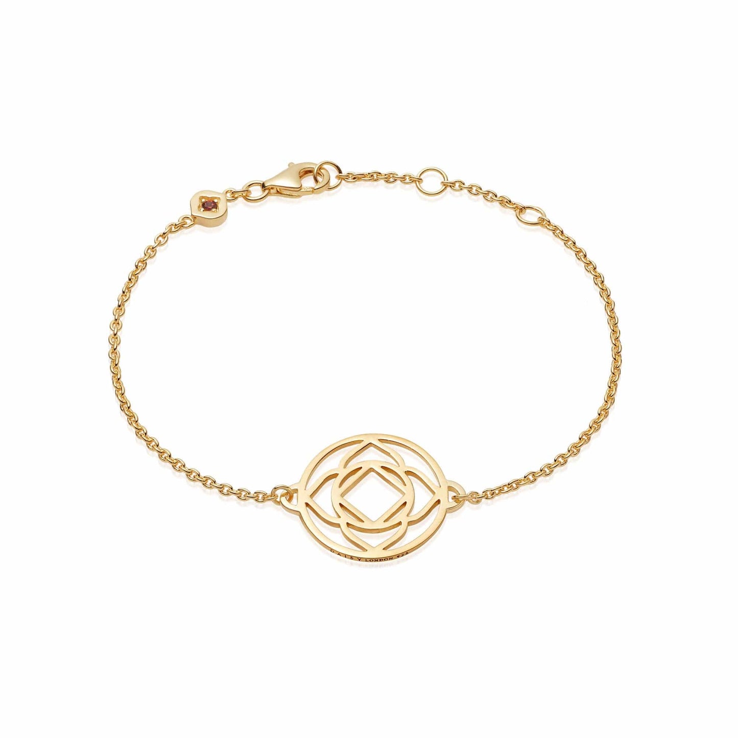 Chakra Bracelet 18ct Gold Plate