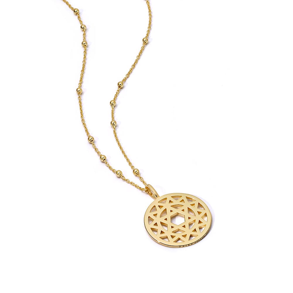 Chakra Necklace 18ct Gold Plate