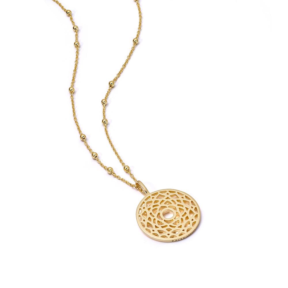 Chakra Necklace 18ct Gold Plate