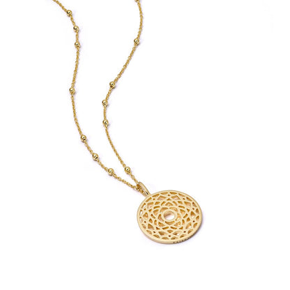 Chakra Necklace 18ct Gold Plate