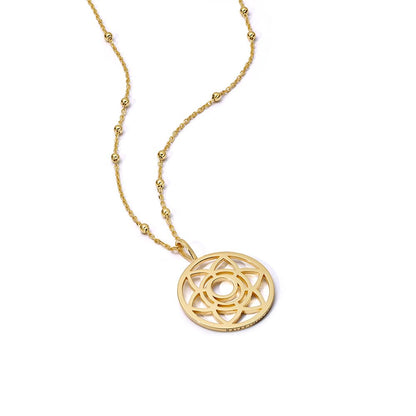 Chakra Necklace 18ct Gold Plate