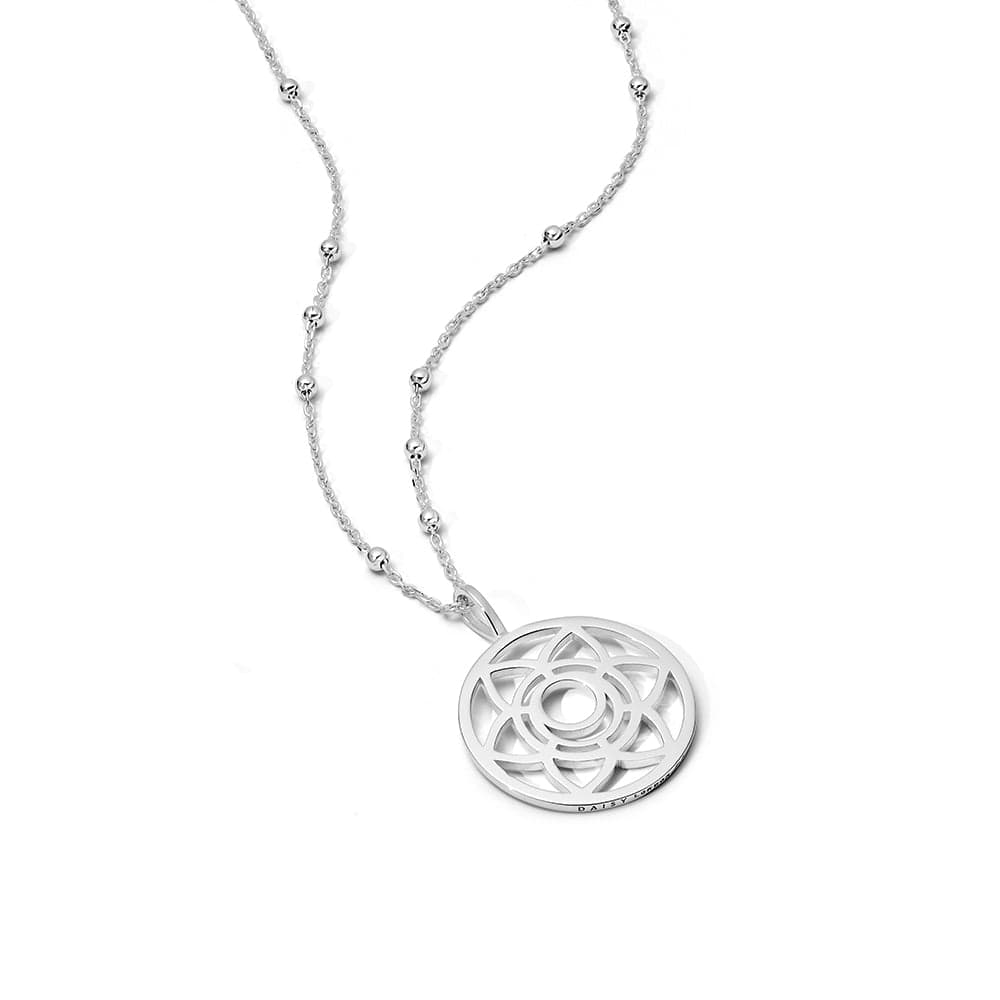 Chakra Necklace Sterling Silver