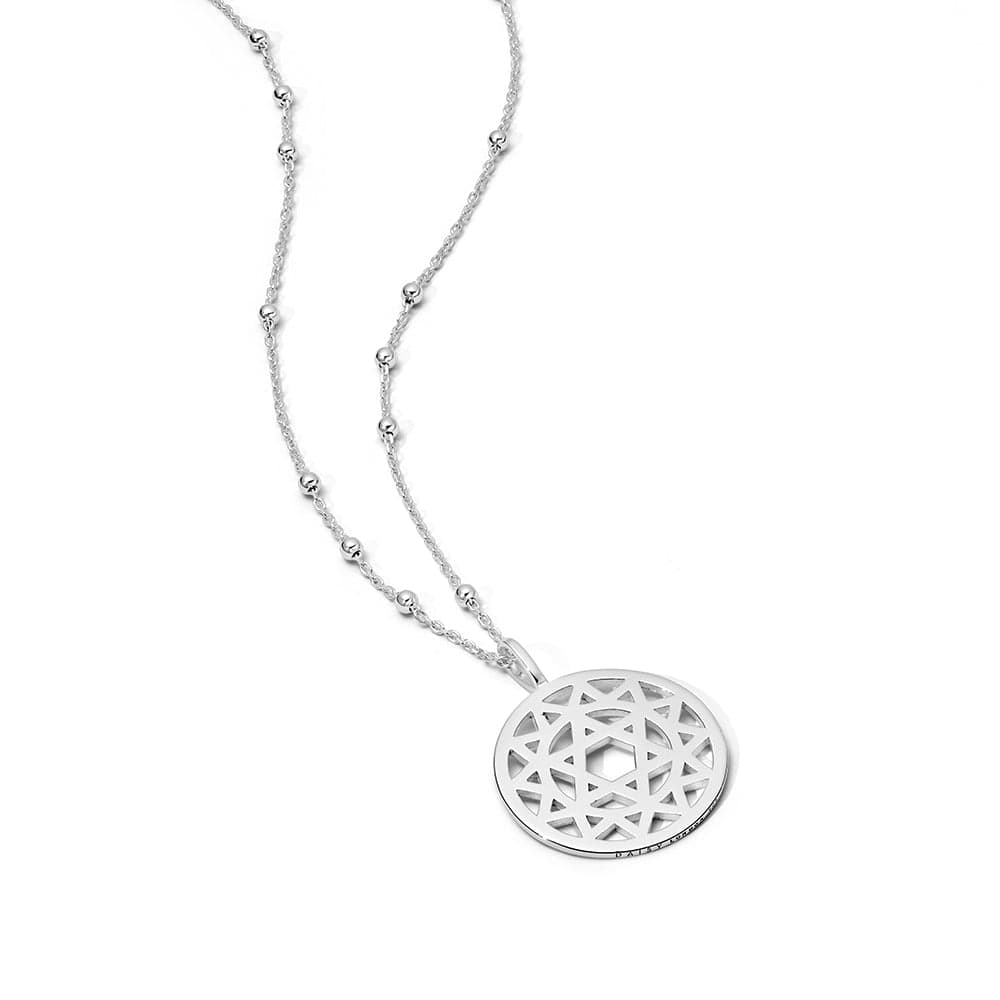Chakra Necklace Sterling Silver