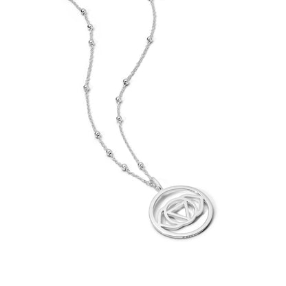 Chakra Necklace Sterling Silver
