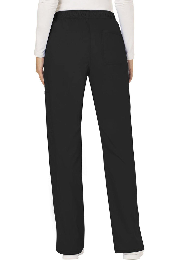 Cherokee Womens Mid Rise Moderate Flare Drawstring Pant - scrubz.com