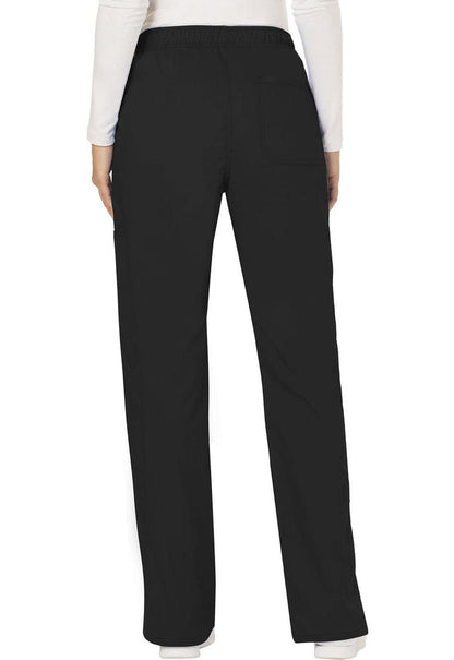 Cherokee Womens Mid Rise Moderate Flare Drawstring Pant - scrubz.com