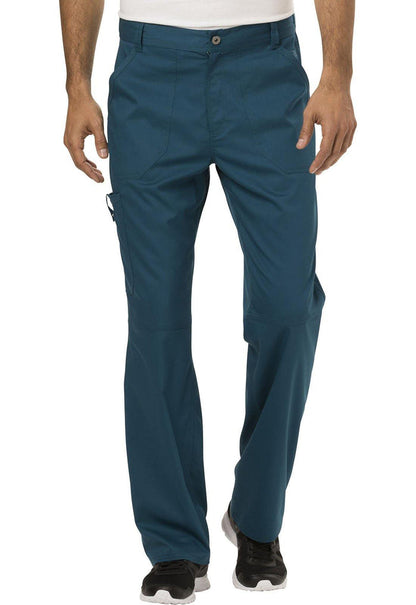 Cherokee Mens Zip Fly Cargo Scrub Pant - scrubz.com