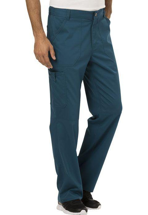 Cherokee Mens Zip Fly Cargo Scrub Pant - scrubz.com