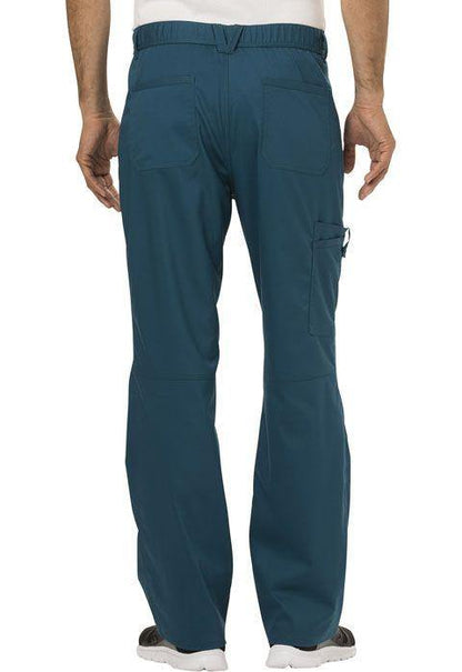 Cherokee Mens Zip Fly Cargo Scrub Pant - scrubz.com