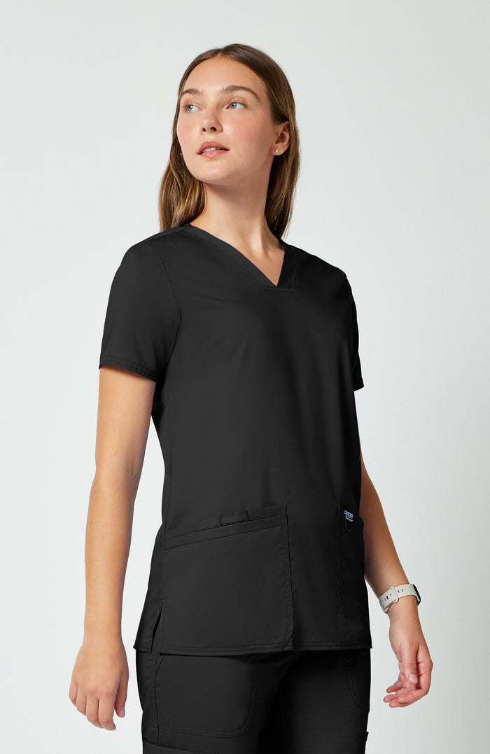 Cherokee Workwear Revolution Three-Pocket Scrub Top