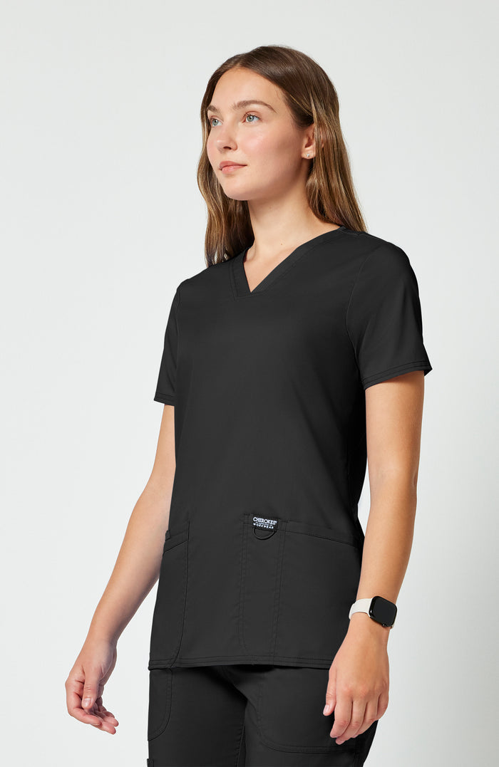 Cherokee Workwear Revolution Three-Pocket Scrub Top