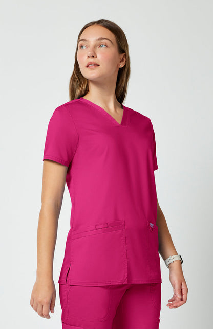 Cherokee Workwear Revolution Three-Pocket Scrub Top
