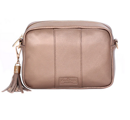 City Bag Metallic Bronze