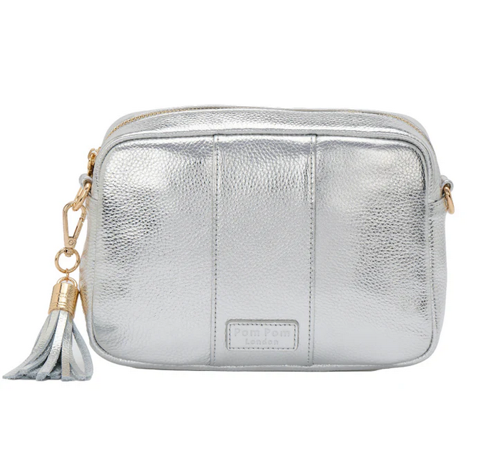 City Bag Metallic Silver