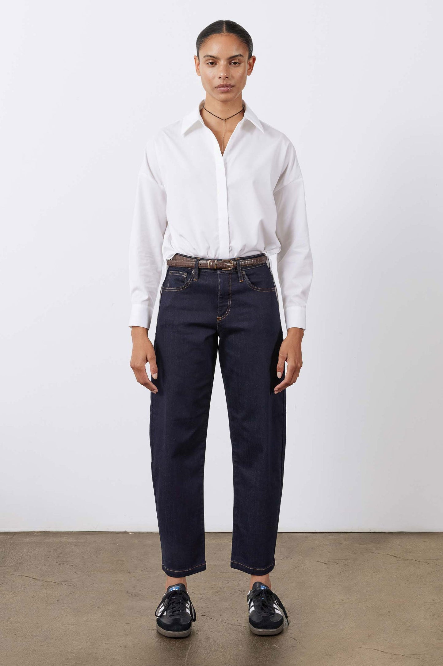The Classic Barrel Leg Jeans