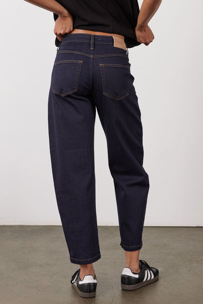The Petite Classic Barrel Leg Jeans