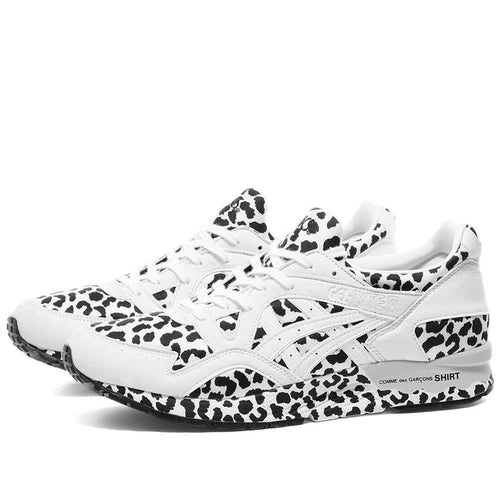 COMME DES GARÇONS SHIRT X ASICS GEL-LYTE V LEOPARD - White