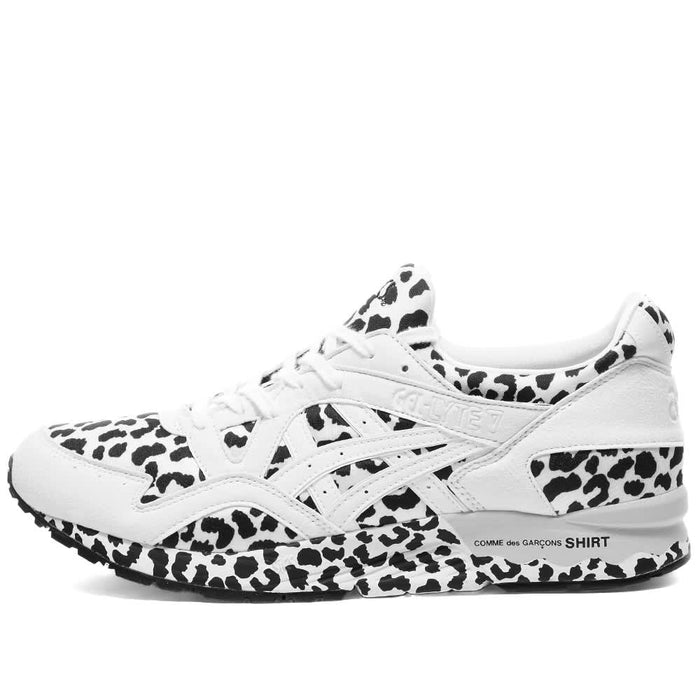 COMME DES GARÇONS SHIRT X ASICS GEL-LYTE V LEOPARD - White