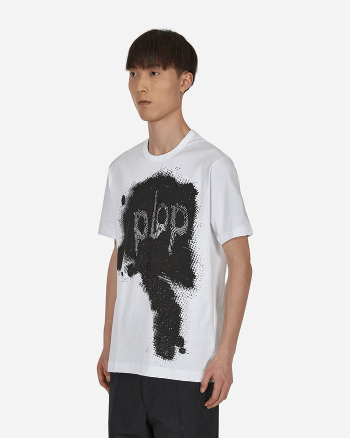 Comme Des Garçons SHIRT x Christian Marclay Print E T-Shirt - White