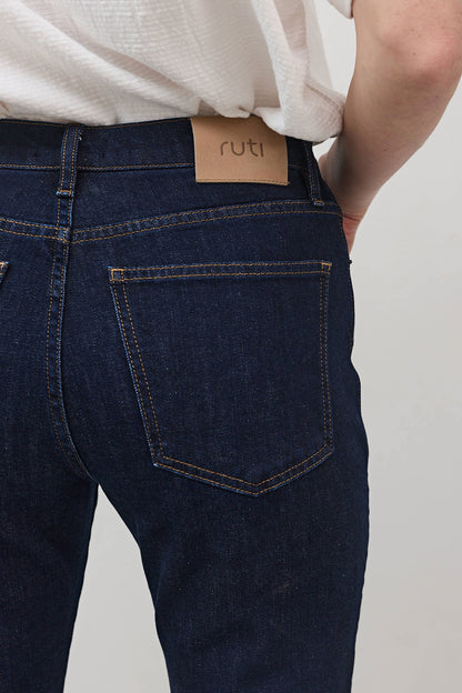 The Crop Mid-Rise Straight Jeans