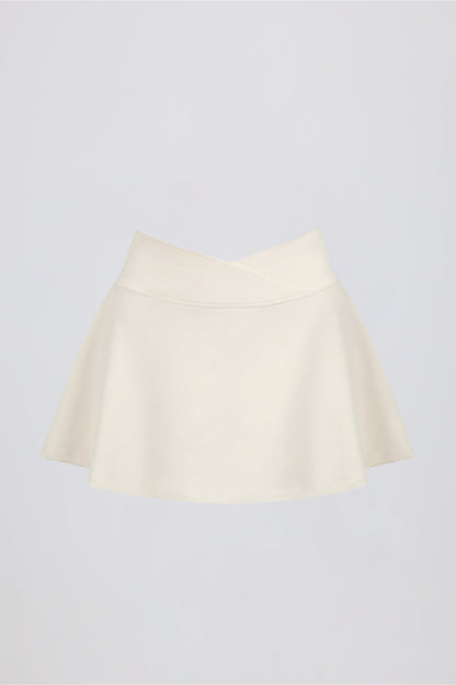 Soft Active Mini Skort in Vanilla