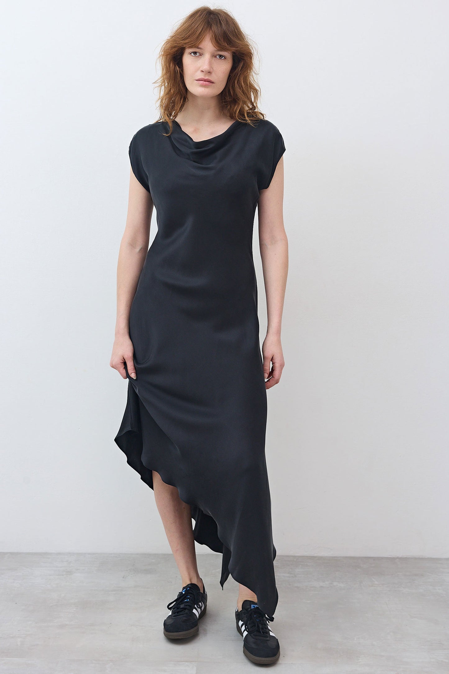 Cut on Bias Silk Dress