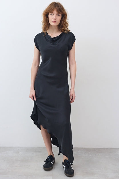Cut on Bias Silk Dress