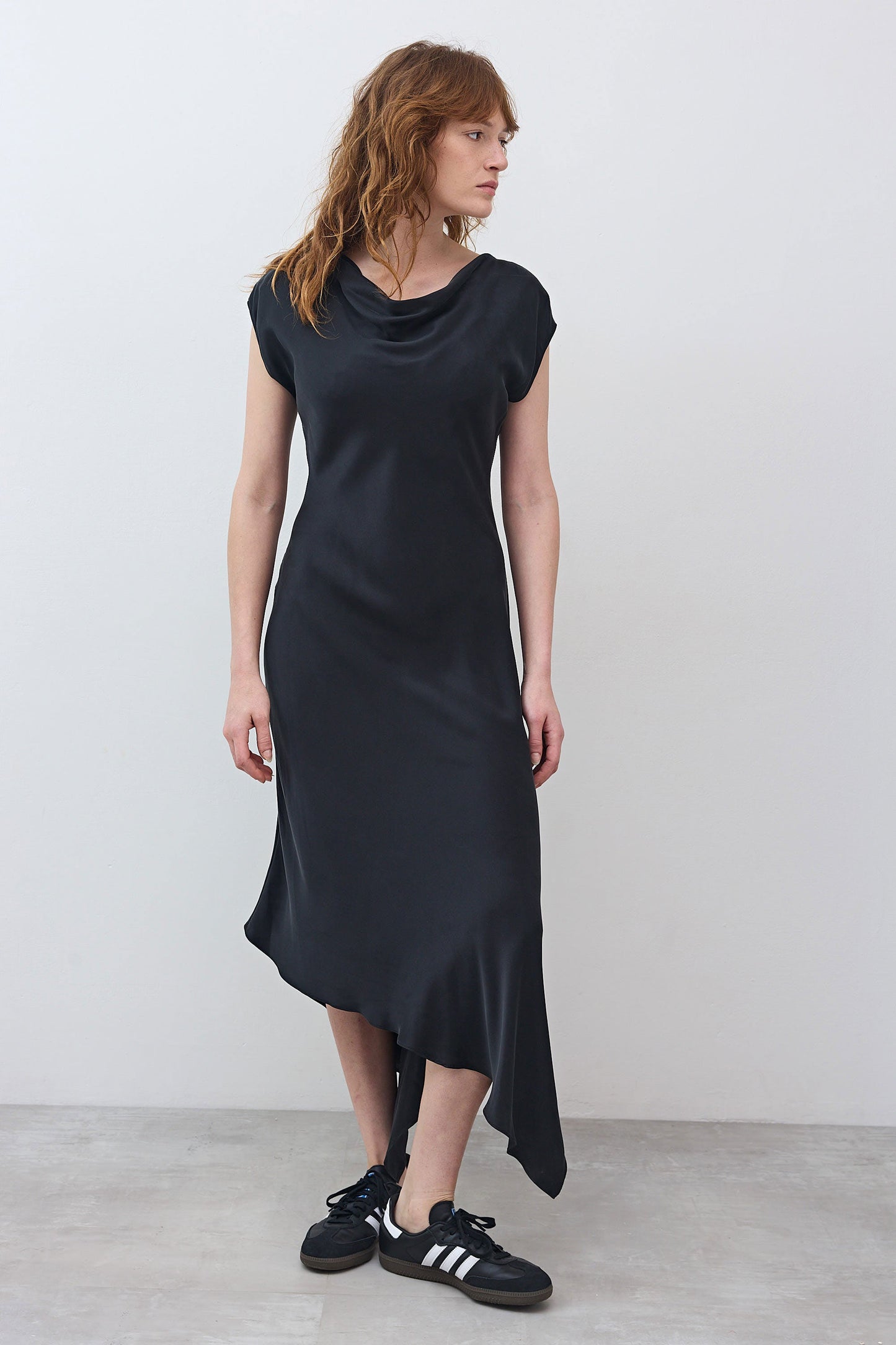 Cut on Bias Silk Dress