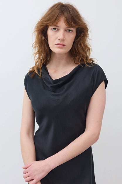 Cut on Bias Silk Dress