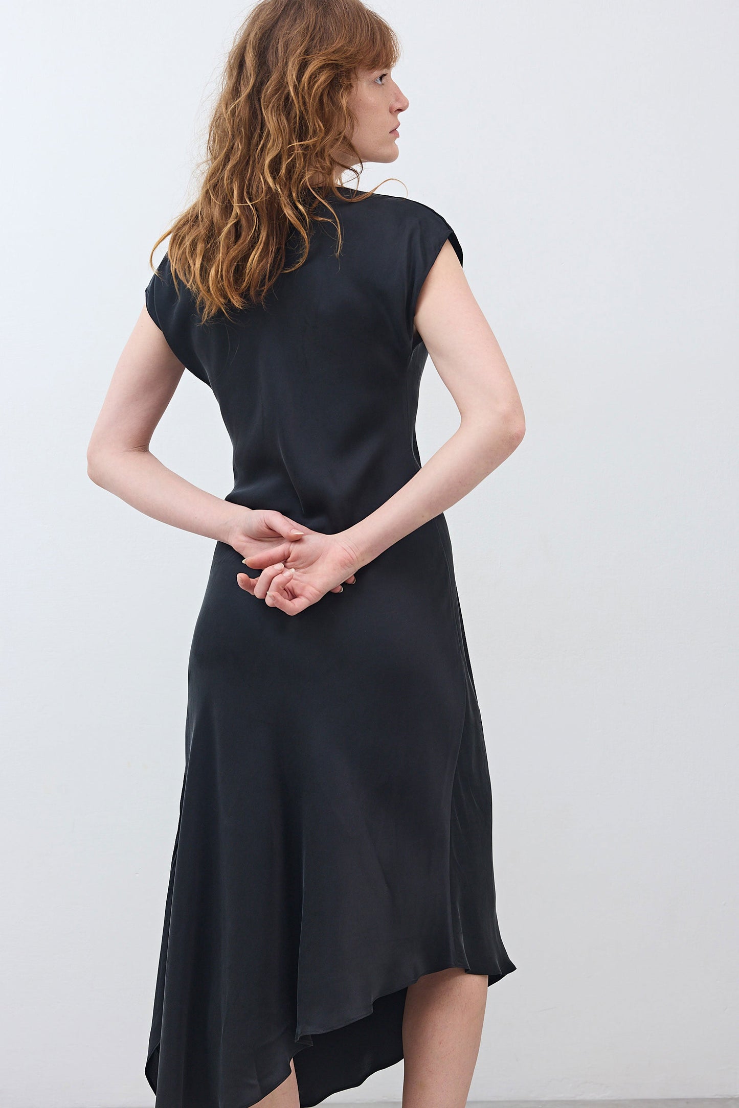 Cut on Bias Silk Dress