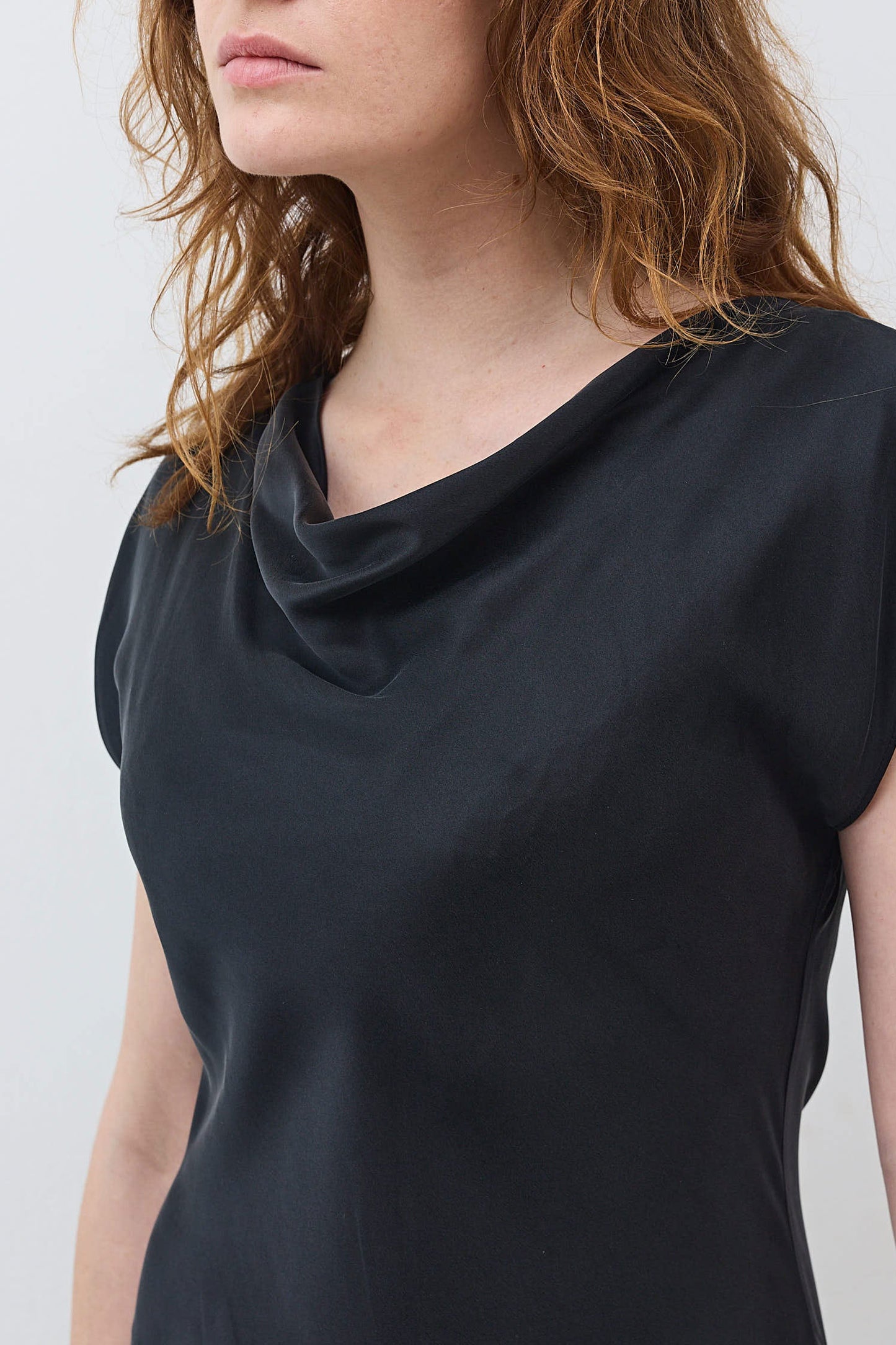 Cut on Bias Silk Dress