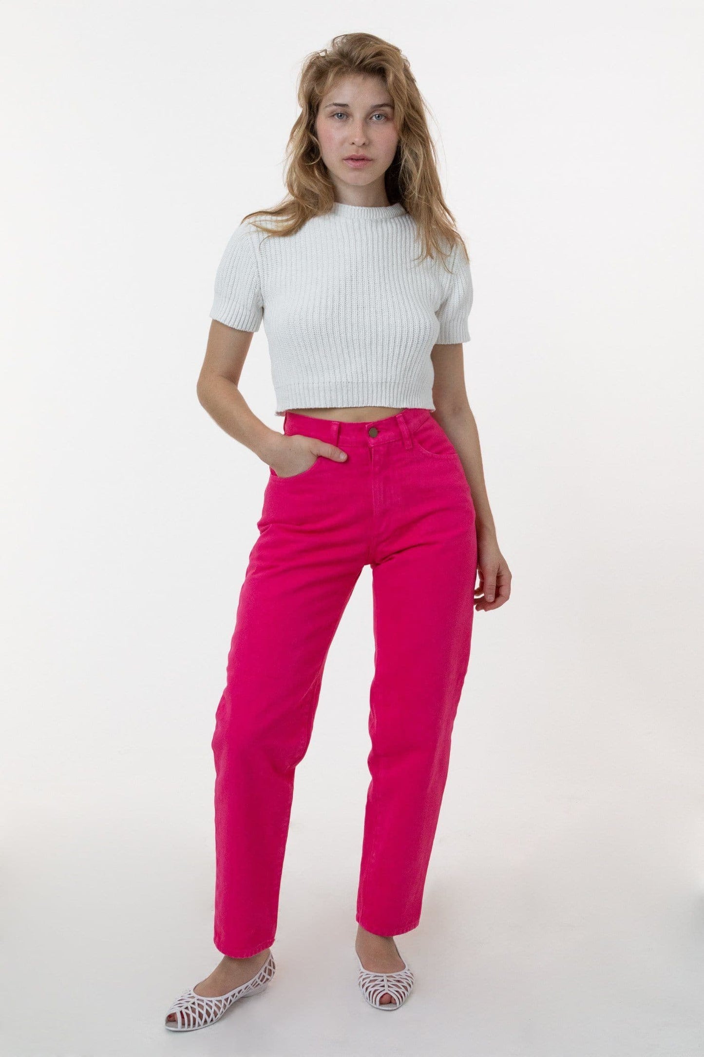 RBDW01GD - Garment Dye Women's Relaxed Fit Bull Denim Jean