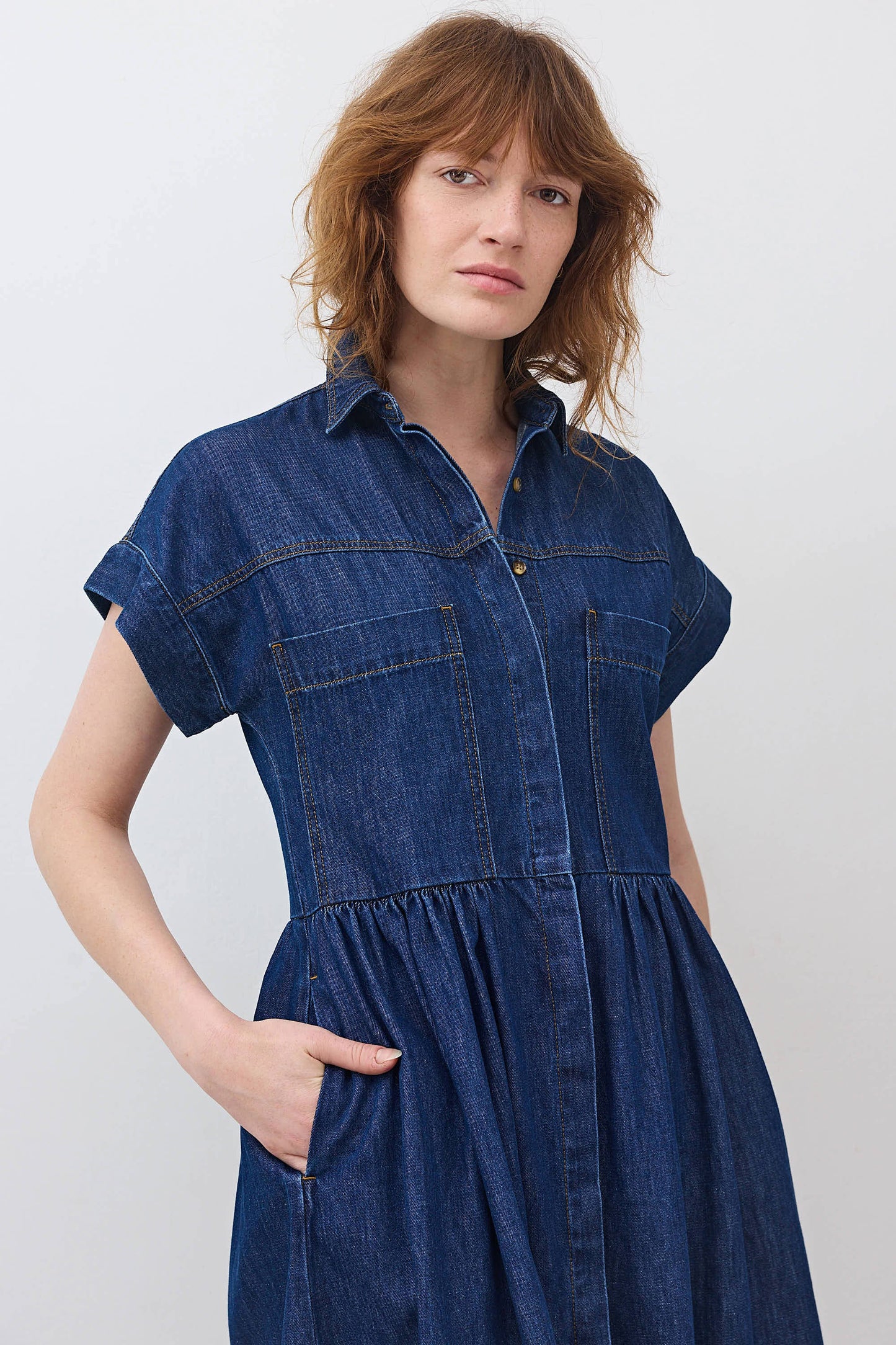 The Denim Shirt Dress