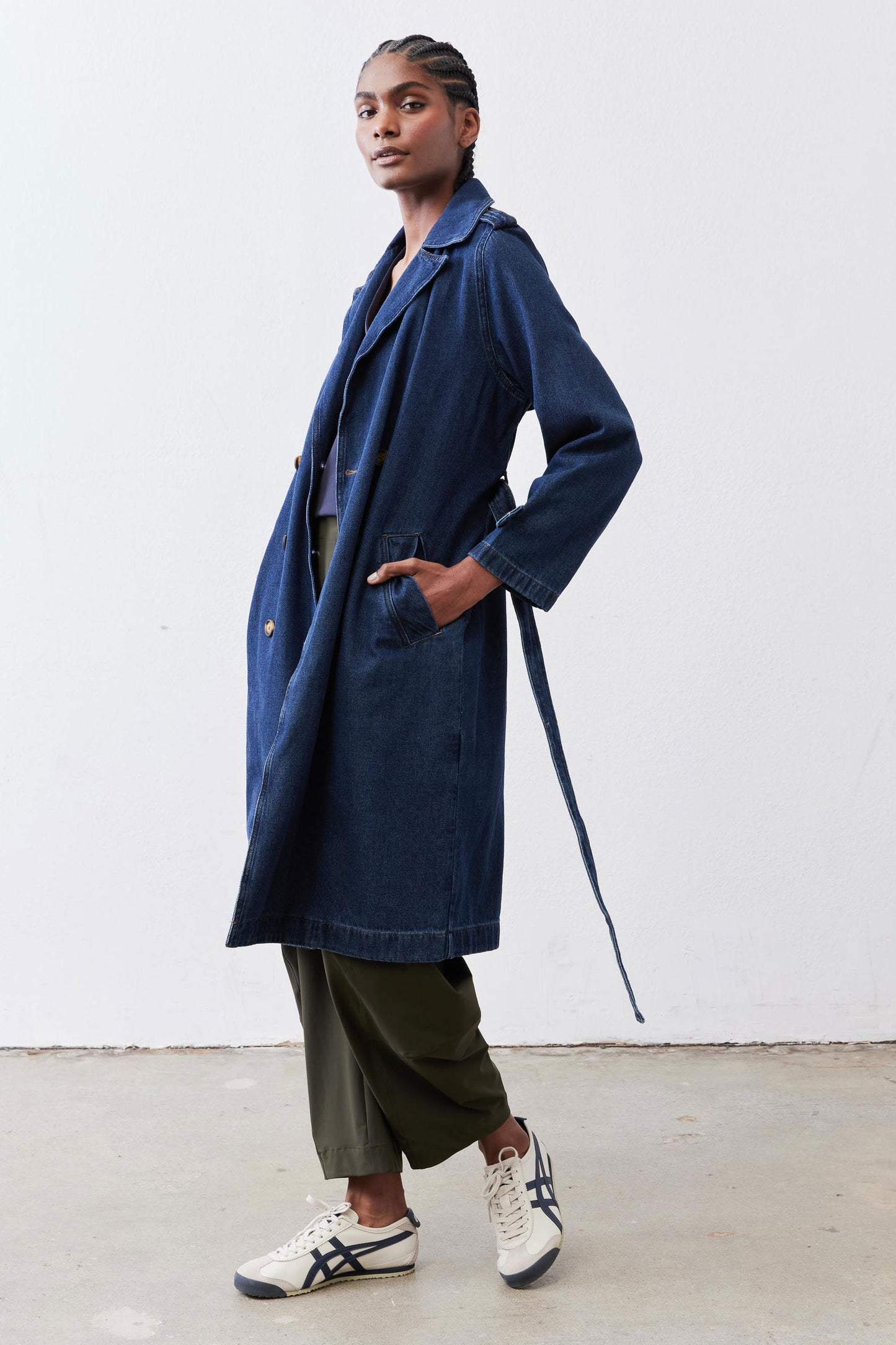 The Denim Trench Coat