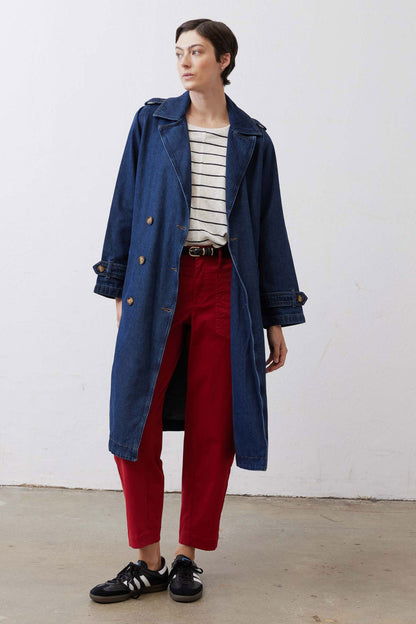The Denim Trench Coat