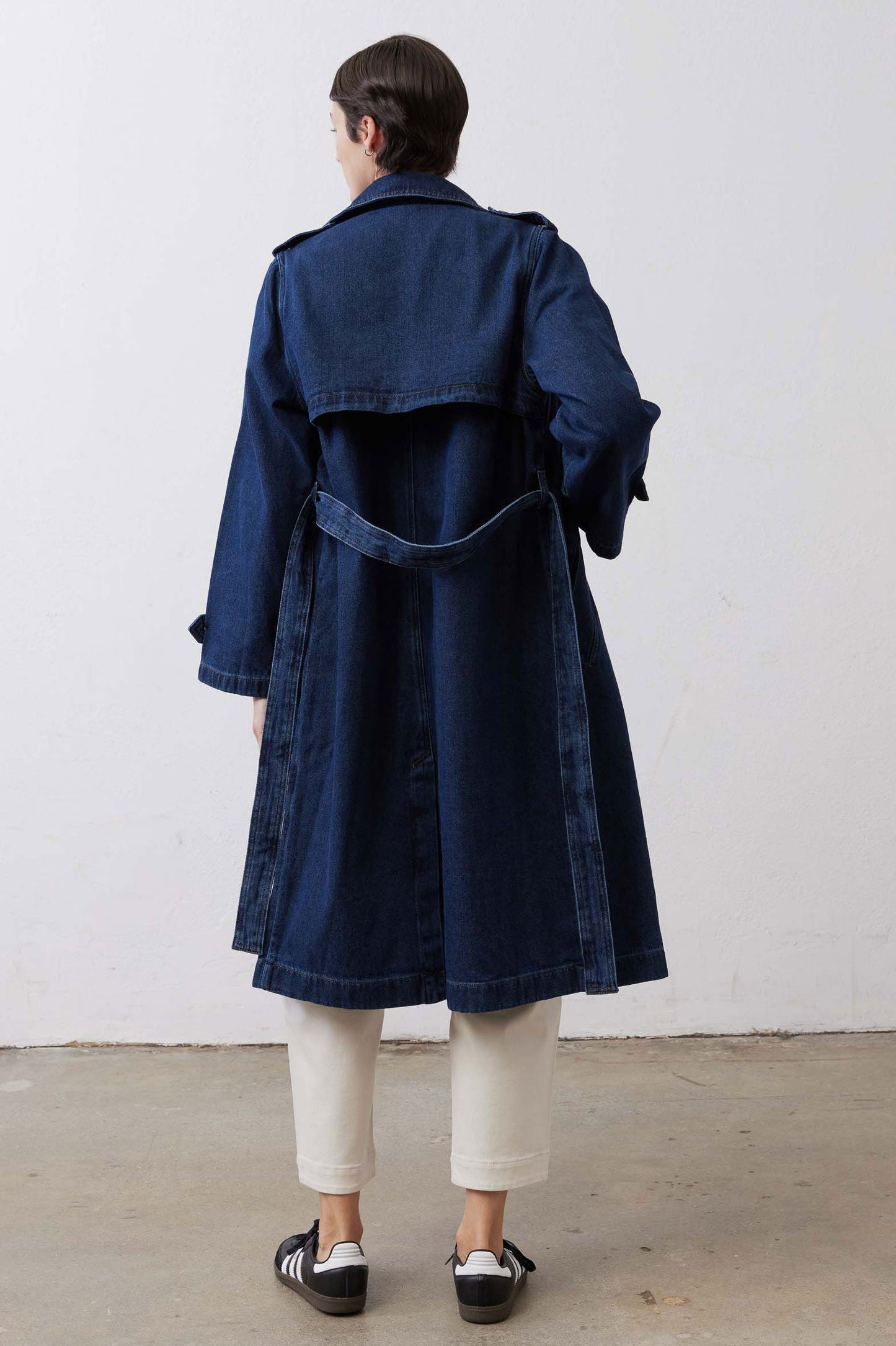 The Denim Trench Coat