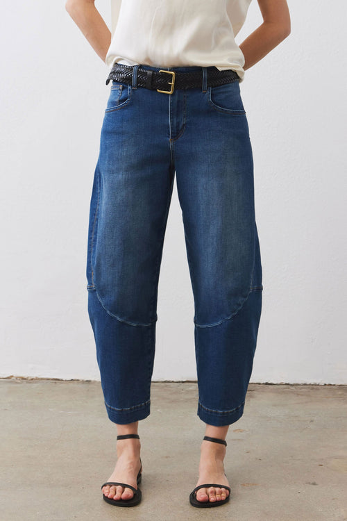 The Denim Wide-ish Pants