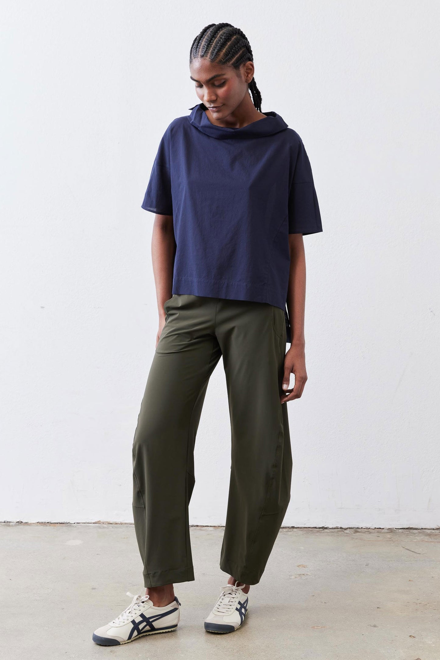 Dolman Drape Neck Top