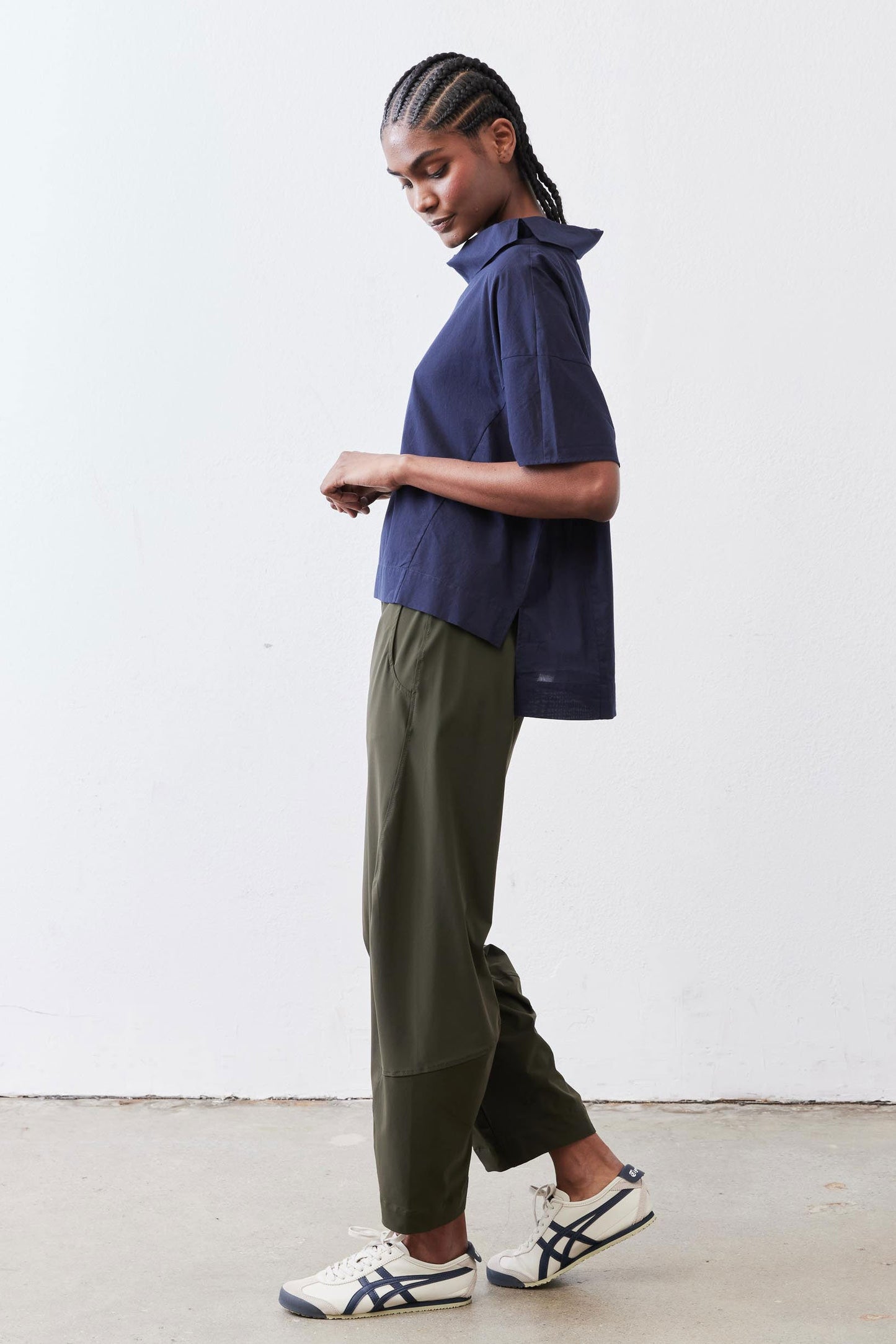 Dolman Drape Neck Top