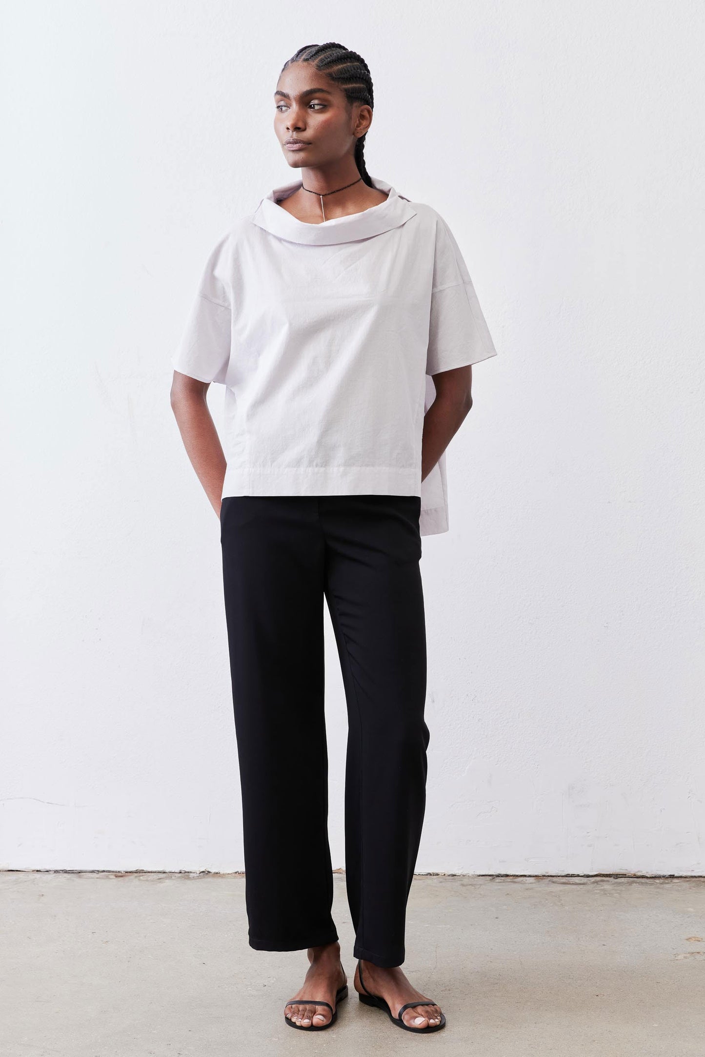Dolman Drape Neck Top