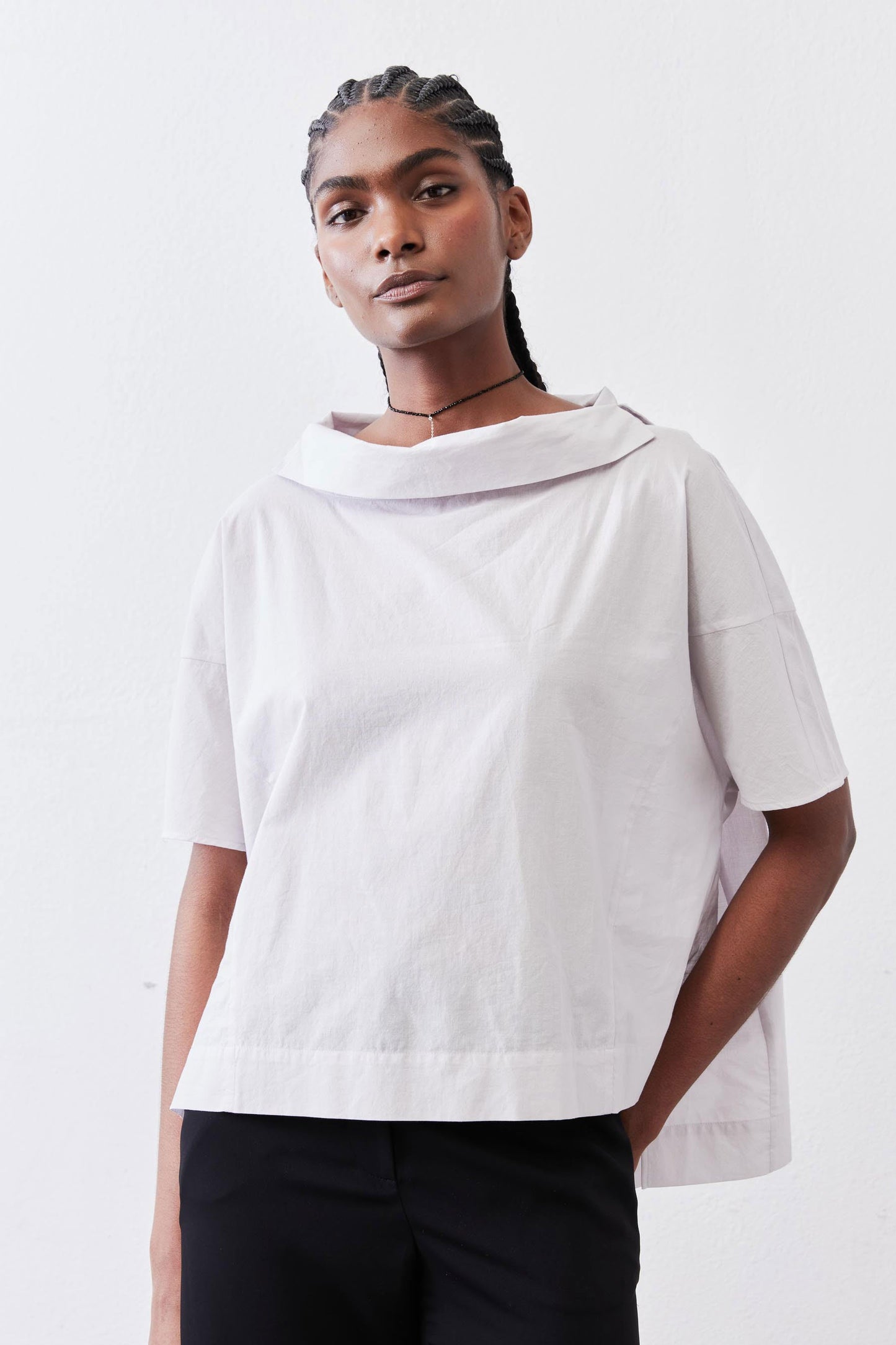 Dolman Drape Neck Top