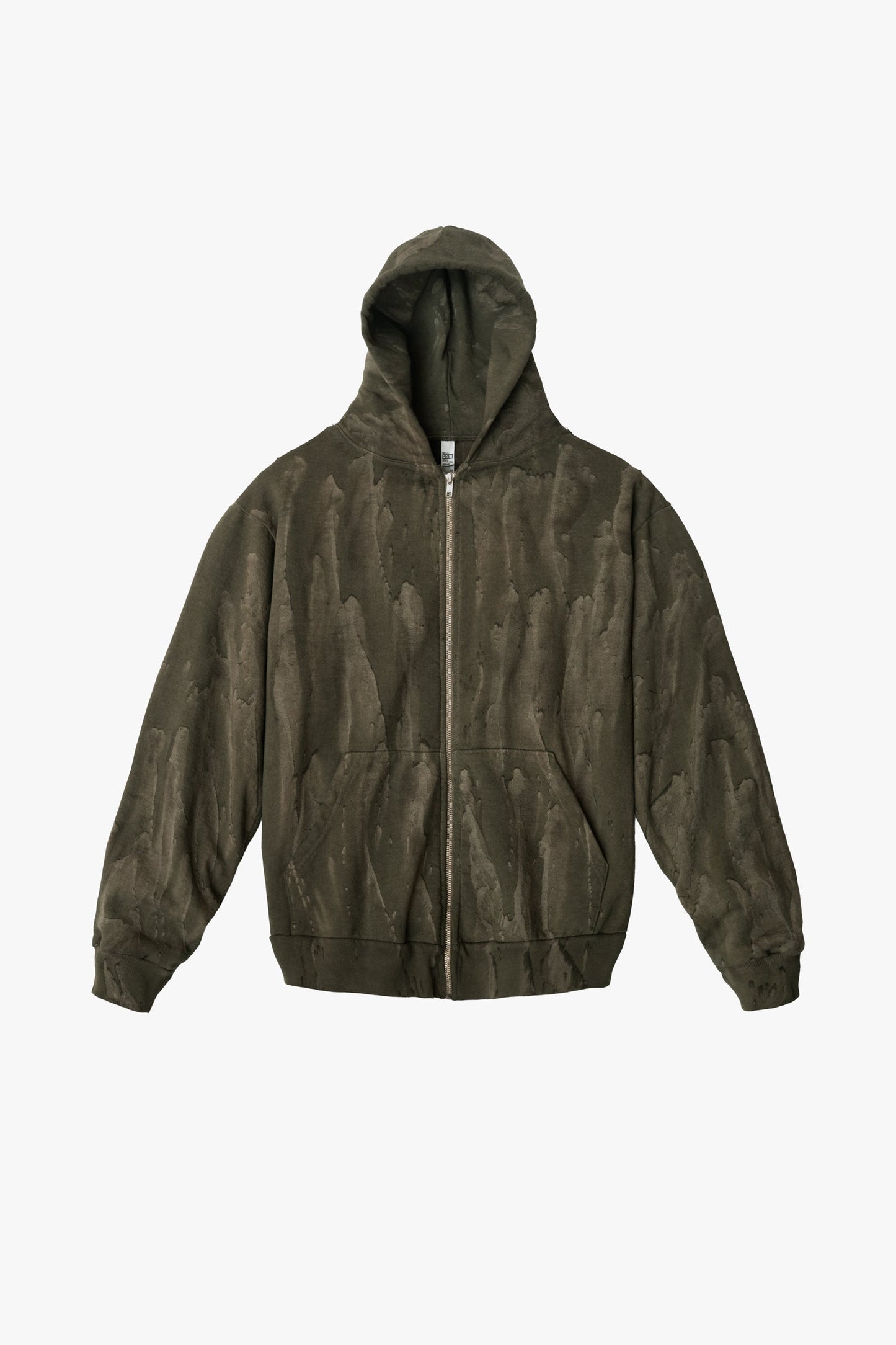 HF10 - Heavy Fleece Zip-Up Hoodie (Garment Dye)