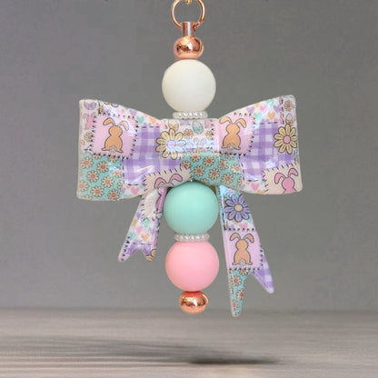Easter 3d Bow Charm - Tumbler Handle Charm