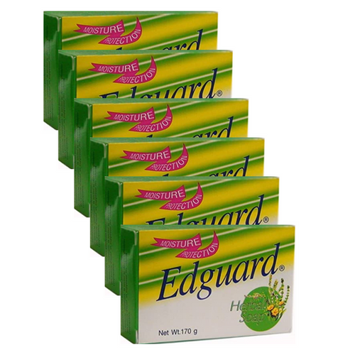 Edguard Herbal Soap 170g each ( 6 Pack) Edguard