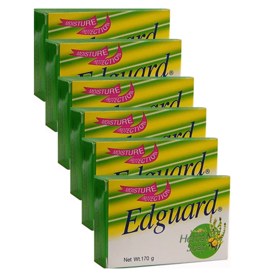 Edguard Herbal Soap 170g each ( 6 Pack) Edguard