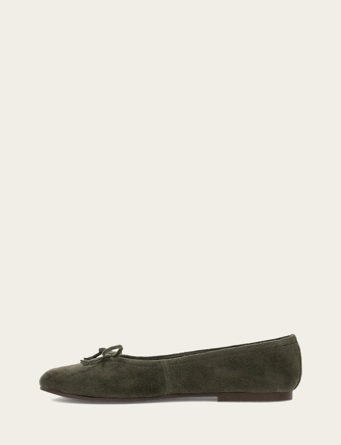 Emma Ballet - Dark Olive - Inside